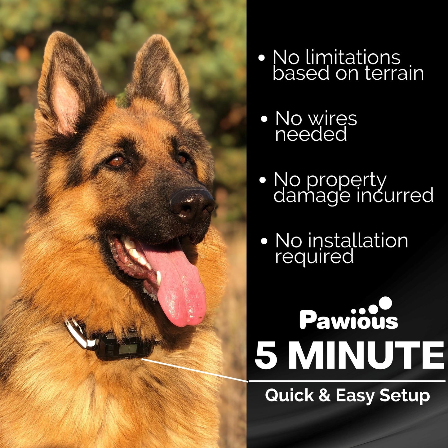 Elevate Your Outdoor Adventures with the Ultimate GPS Dog Fence F810+! 🐶✨ Featuring GPS Signal Boost & AI Scene Recognition for Unmatched Safety and Freedom!