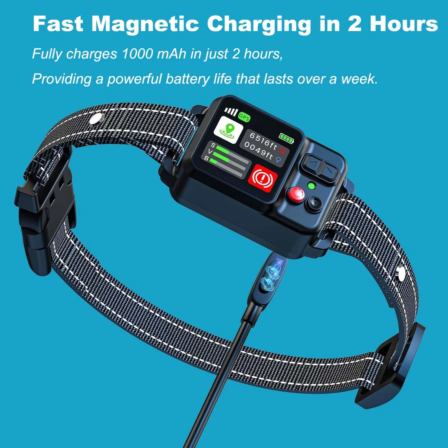 Ultimate GPS Wireless Dog Fence: Ensure Your Pup's Safety with Our Waterproof, Rechargeable Electric Collar Featuring 3 Customizable Training Modes for Outdoor Adventures!