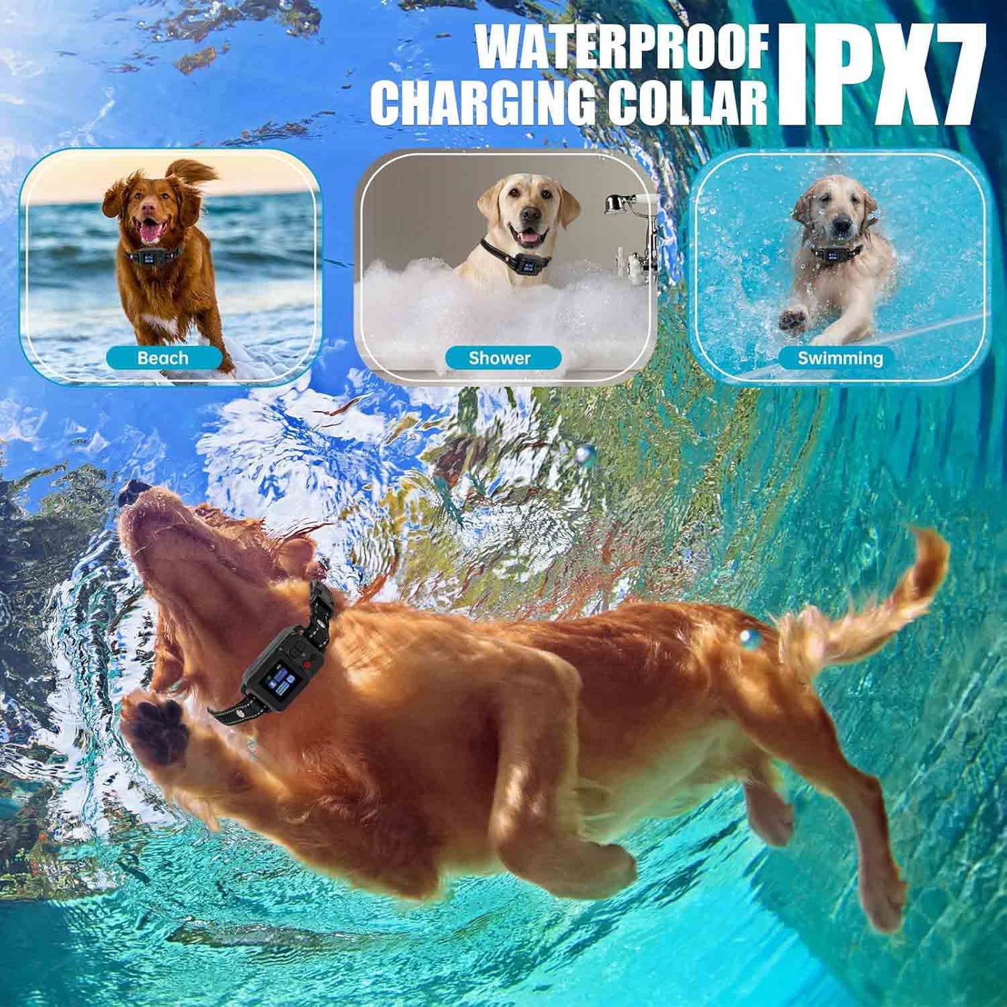 Ultimate GPS Wireless Dog Fence: Ensure Your Pup's Safety with Our Waterproof, Rechargeable Electric Collar Featuring 3 Customizable Training Modes for Outdoor Adventures!